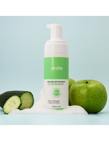 Mousse nettoyante Pomme-Concombre 150 ml