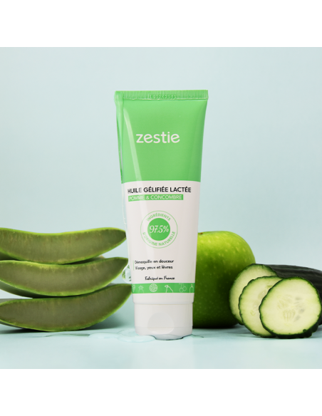 Huile gélifiée lactée Pomme-Concombre 125 ml