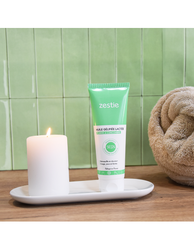 Huile gélifiée lactée Pomme-Concombre 125 ml