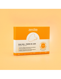 GUA SHA Pierre de jade 100% naturelle 2