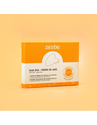 GUA SHA Pierre de jade 100% naturelle