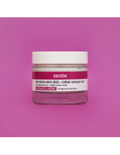 Infusion anti-âge – Crème-masque de nuit – Grenade & Mûre 2