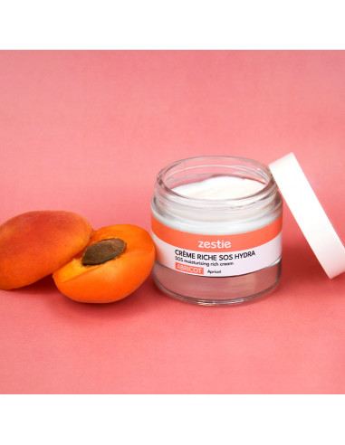 Crème riche SOS hydra – Abricot