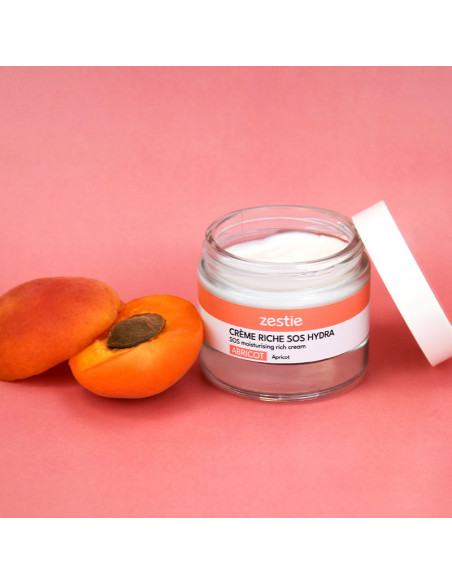 Crème riche SOS hydra – Abricot