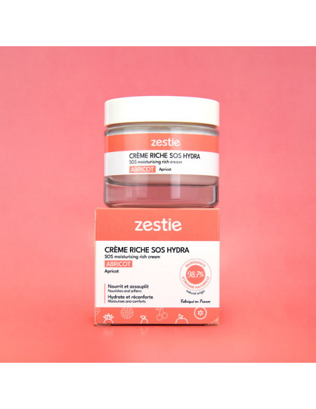 Crème riche SOS hydra – Abricot