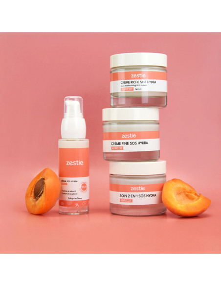 Crème riche SOS hydra – Abricot