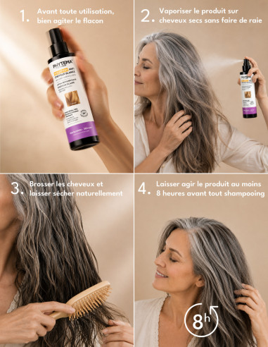 Positiv'hair Lotion Ultra+ - Cheveux brun foncé