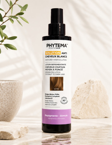 Positiv'hair Lotion Ultra - Cheveux châtain moyen à foncé