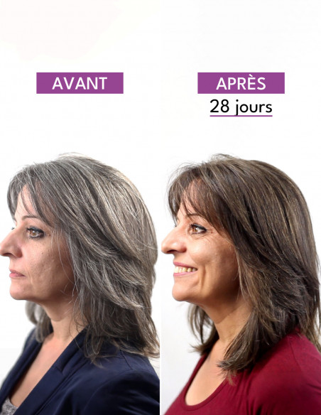 Positiv'hair Lotion Ultra+ - Cheveux brun foncé